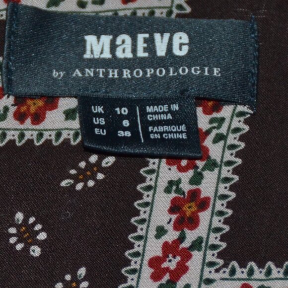 Anthropologie Maeve Sofia Velvet Faux Wrap Belt Shirt Dress Raspberry Pink Sz 6 - Picture 4 of 8